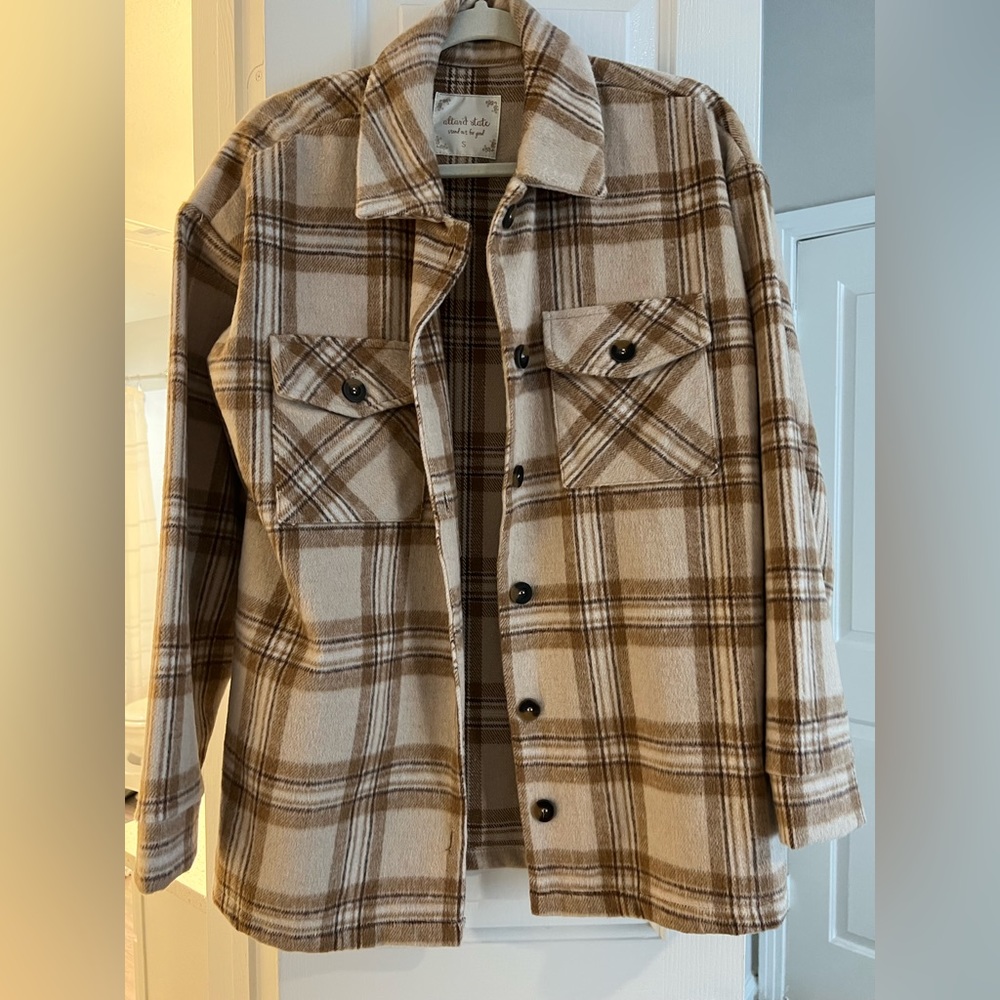 Altar’d State Plaid Shacket